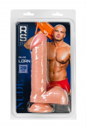 Реалистичный фаллоимитатор RealStick Nude Lorn, PVC, телесный, 20 см