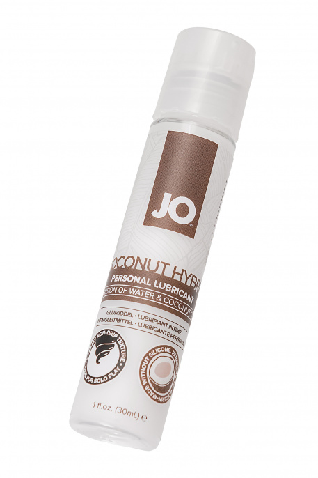 Гибридный лубрикант на основе воды и кокосового масла JO Coconut Hybrid, 30 мл