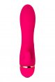 Вибратор с клиторальным стимулятором A-Toys by TOYFA Liby , силикон, розовый, 15 см