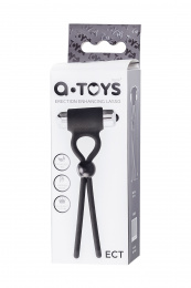 Лассо на пенис A-Toys by TOYFA Ect, силикон, черный, 14 см