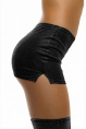 Мини-юбка LUCIANA из материала Wetlook , черное, S