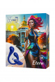 Многофункциональный вибратор L'Eroina APP ETERN с пультом и APP, силикон, синий, 23 см